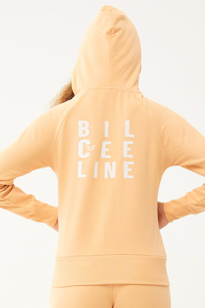 bilcee Дамски спортен горнище в цвят сьомга - органичен памук 0728