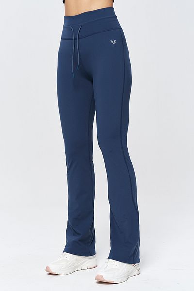 bilcee Women's Carbon High Waist Flare Soft Textured Leggings Pants 9909