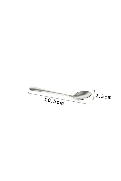 Generic 6-Piece Stainless Steel Teaspoon Set