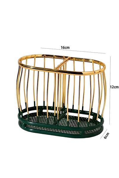 Generic Multi-purpose metal divided cutlery holder