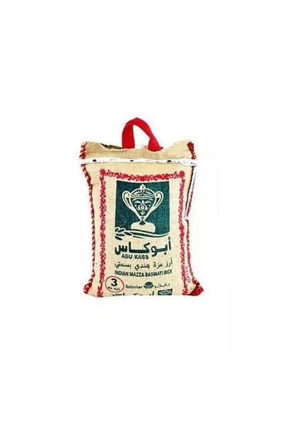 ABU KASS Abu Kass rice 3 kg, pack of 5 pieces