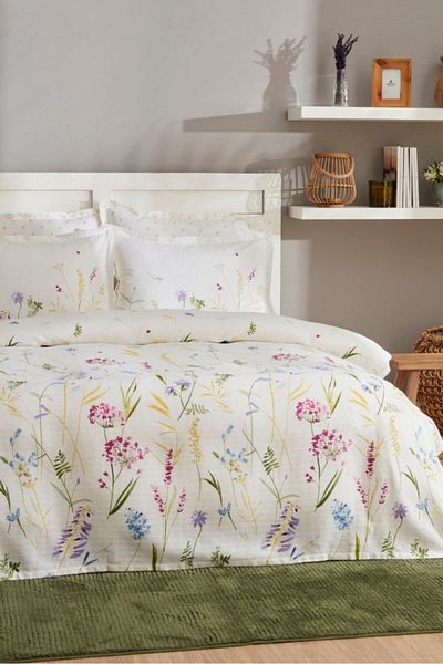 Karaca Jody Doppelbett-Piké-Set, Gelb