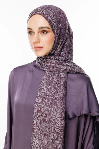 Mooncorn Henna Pattern Double Sided Shawl