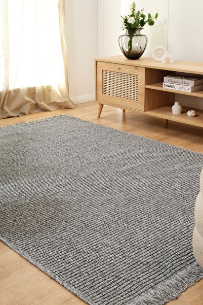 Kaşmir Halı Kaşmir Halı Kilim/Jüt Assos V2 Gri