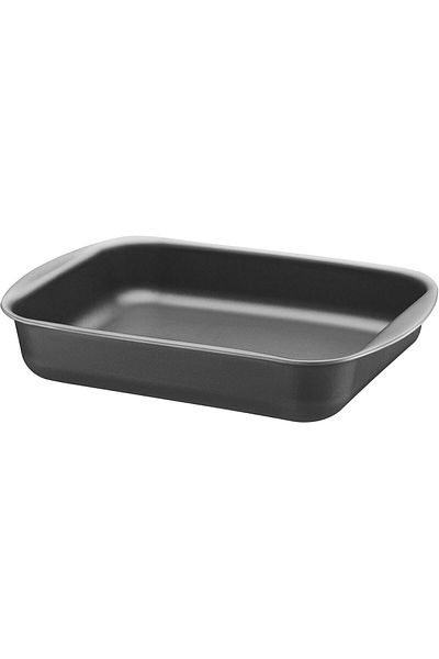 TRAMONTINA Since 1911, Made In Brazil - Brasil 34cm 4.9l Graphite Aluminum Deep Roasting Pan