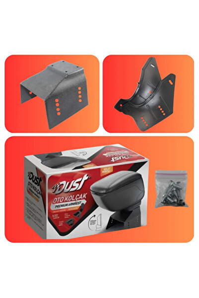 Extra Marketing Universal Uyumlu Siyah Oto Kol Dayama Araç İçi Kolçak Konsolu...