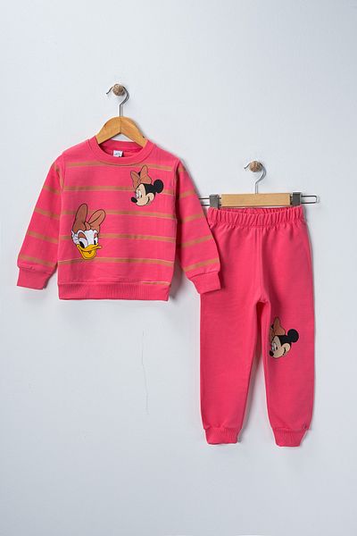 Teymbaby Cotton Girl's Tracksuit Set