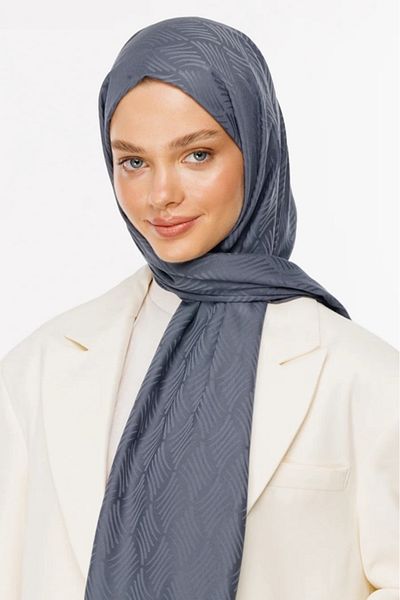 Mooncorn Aura Pattern Silky Jacquard Shawl