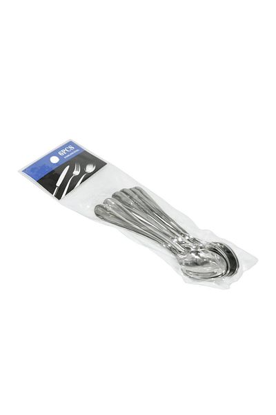 Generic 6-Piece Stainless Steel Teaspoon Set