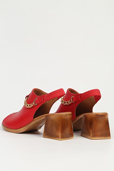 Pierre Cardin Red Women's Heeled Shoes Pc-54632