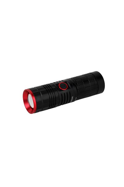 KRYPTON Zoomable Led Flashlight - 40w, 100,000h Led Life, 20h Runtime, Sos Function, Aluminum Housing