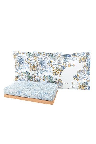 Yataş Blue Martina Single Pique Set