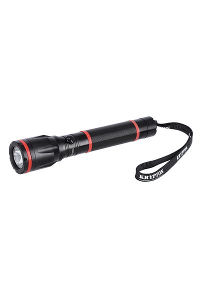 KRYPTON Rechargeable LED Flashlight, CREE LED, Aircraft Aluminum, 800mAh Battery, 2000m Range