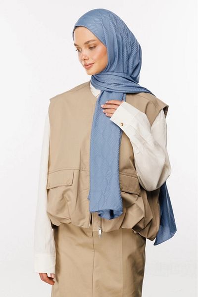 Mooncorn ȘAL JACQUARD MĂTASOS CU MODEL AURA