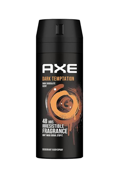 Axe Men Deodorant Body Spray, for long lasting odour protection, Dark Temptationl - 150ml