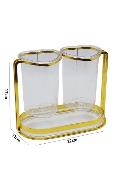 Generic Plastic cutlery holder with draining tray