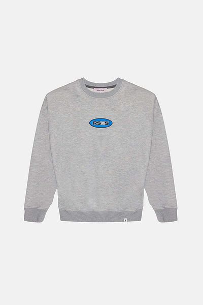 Socrates Dergi Φούτερ RSXS Oversize - Γκρι Μελανζ