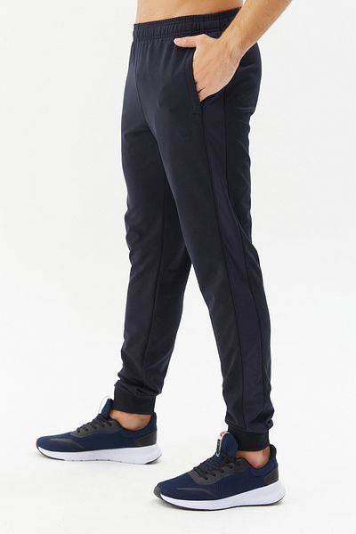 bilcee Pantaloni de sport cu dungi țesute bleumarin închis pentru bărbați 0308
