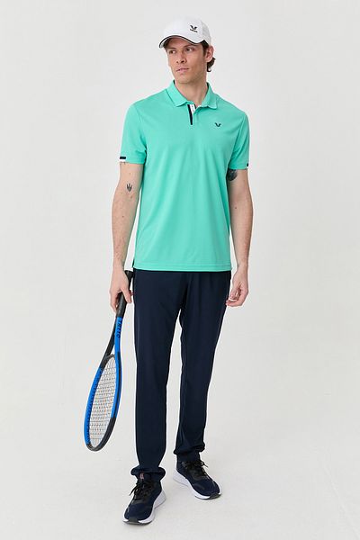 bilcee Pantaloni de trening pentru bărbați, albastru marin, model 9701