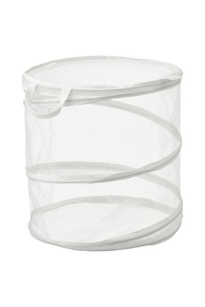 IKEA FYLLEN Laundry Basket – White, 79L | Spacious & Durable Storage Solution for Clothes & Linens