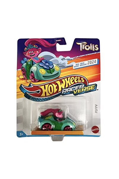 HOT WHEELS Racerverse Tekli Arabalar Poppy HRT33 3+ Yaş