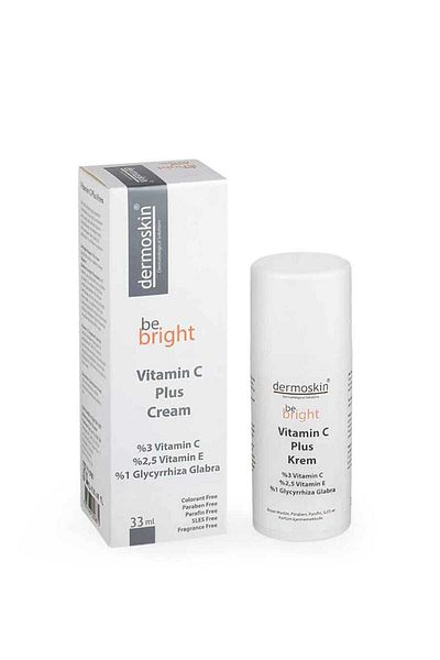 Dermoskin Be Bright and Moisturizing Vitamin C Plus Cream 33 ml