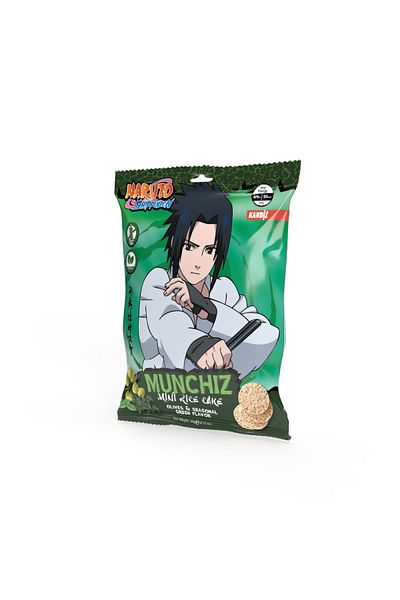 Miniso Munchiz Mini Rice Cake Olives Green(60 Gr) - 1 Piece