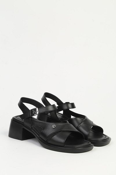 Pierre Cardin Μαύρα γυναικεία παπούτσια με τακούνι PC-54622