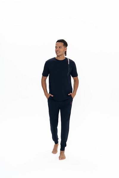 U.S. Polo Assn. Πόλο Ασν. Ανδρικό Σετ Πιτζάμες Λαστιχένιο Πόδι με Τσέπες - BATDN18W89K0Y