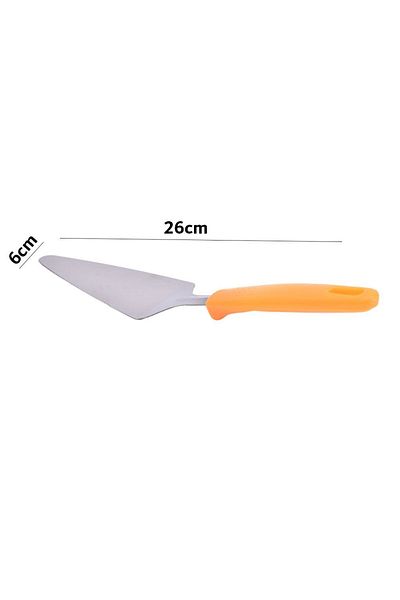 Generic Stainless steel cake cutter with plastic handle