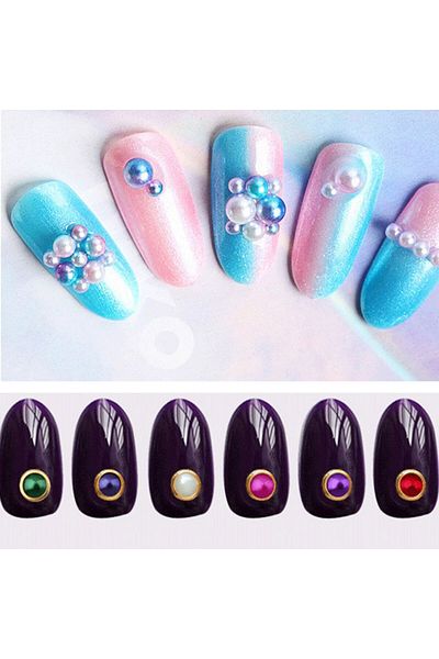 Generic Resin and nails art particle set of 12 types