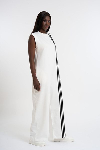 HANIQA Striped Sports Jumpsuit
