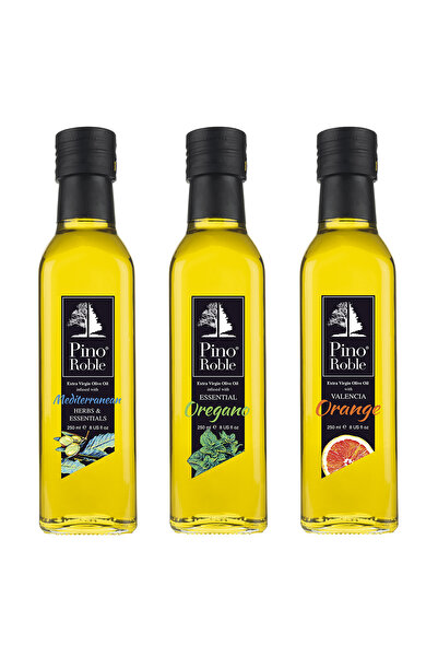 PinoRoble Defne Biberiye (Mediterranean) + Kekik (Oregano) + Valensiya Portak...