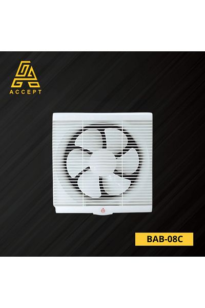 ACCEPT High quality 25*25cm wall exhaust fan