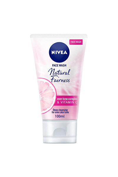 NIVEA Natural Glow Cleansing Face Wash, Even Skin Tone, 100ml