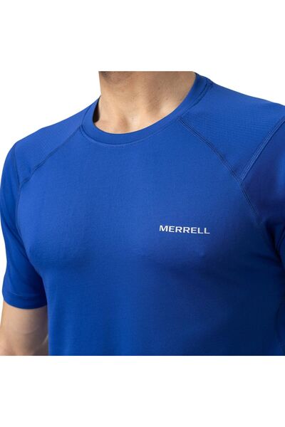Merrell Till Men's Blue Running T-Shirt Men's Running T-Shirt M3Till