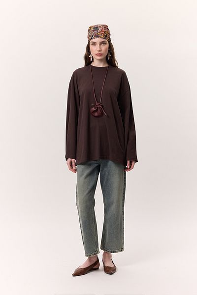 Manuka Wide Sleeve Oversize Tshirt Flux Pocket