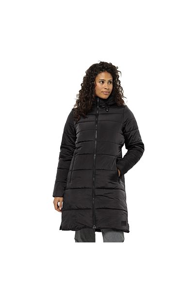 Jack Wolfskin Eisbach Coat Women's Gray Outdoor Jacket Women's Outdoor Jacket 1206981-6350