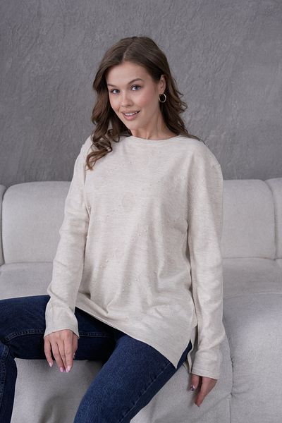 Lamierra Bluză de mamă cu detaliu de broderie