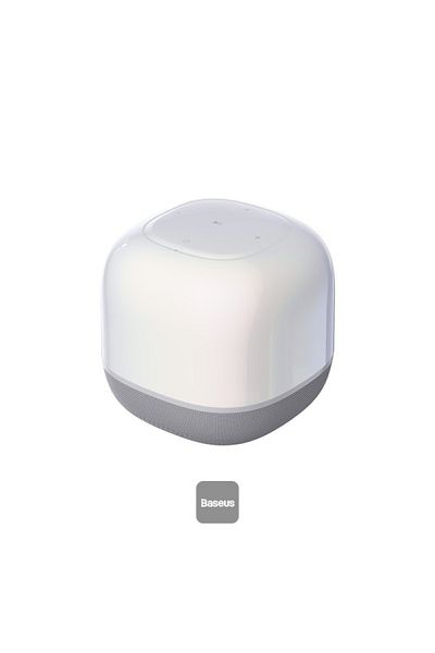 Baseus مكبر صوت لاسلكي AeQur V2 - أبيض قمري