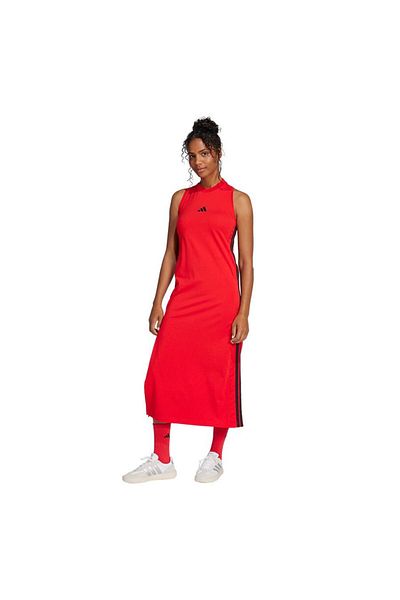 adidas Essentials 3-Stripes Racerback Long Dress