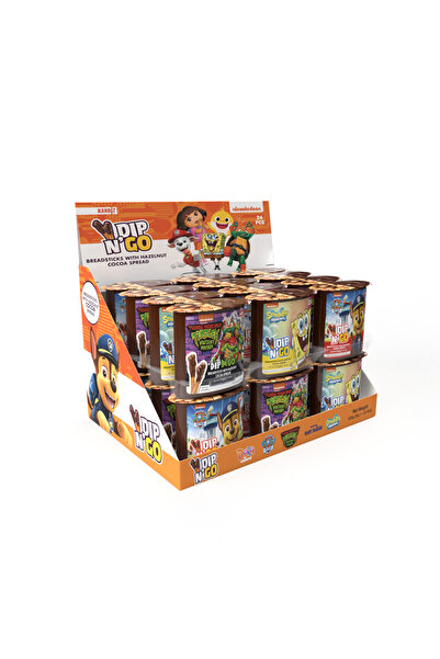 KANDİZ Nickelodeon Dipn Go Breadsticks (55 Gr) - 1 Adet