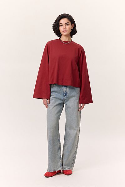 Manuka Kurzes T-Shirt - Rot
