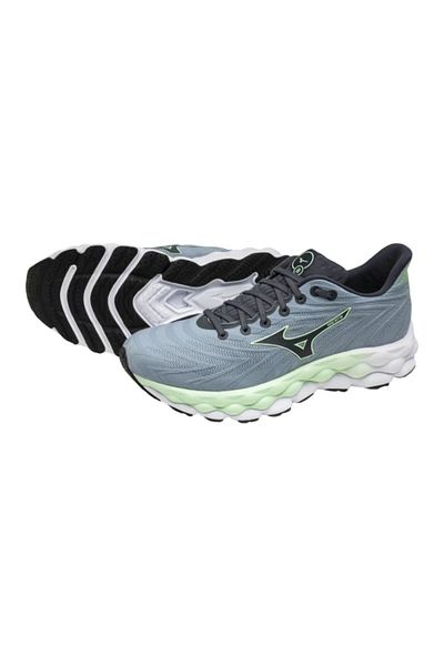 MIZUNO Gray Wave Sky 8 Men &Apos; S Running Shoes