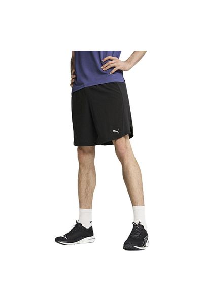 Puma Ανδρικό μαύρο σορτς για τρέξιμο Run Velocity 7".