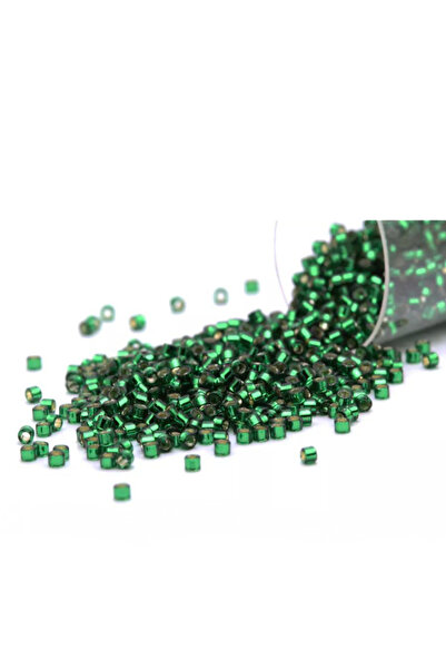 SESİKA HOBİ Оригінальні намистини Miyuki Delica 11/00 прозоро-зелені №:51 2 г...