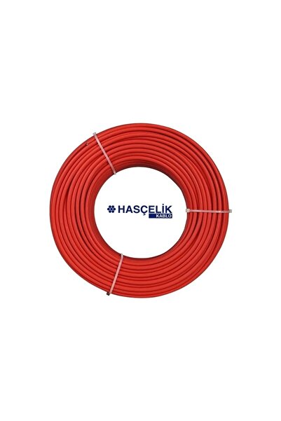 HasÇelik Hasçelik 6mm Solar Kablo Pv Kırmızı