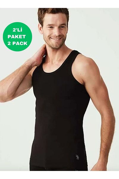 U.S. Polo Assn. Men'S, Licensed, 95% Cotton, 5% Elastane, 2-Piece Undershirt (Boxed)
