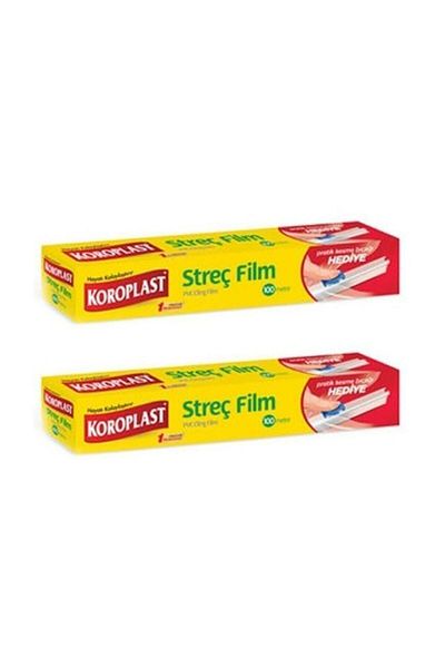 Koroplast Stretch Film 100 Mt X 2 Pieces