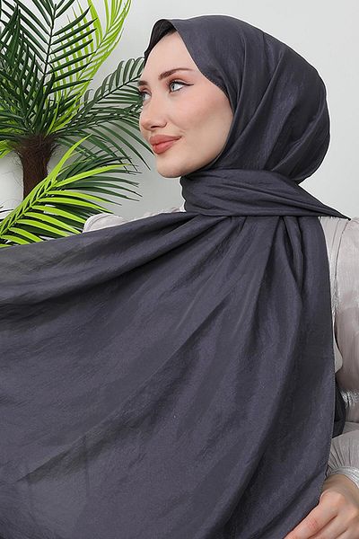 GİYZAMİLA Brisa Shawl Dark Gray